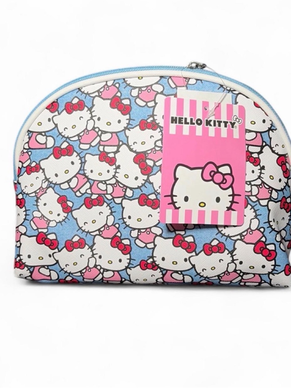 Hello Kitty Kids Cosmetic Pouch in Pink and Blue